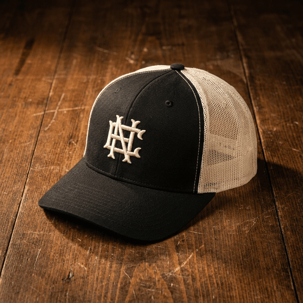 Mesh-Back Trucker Cap — Snapback cap